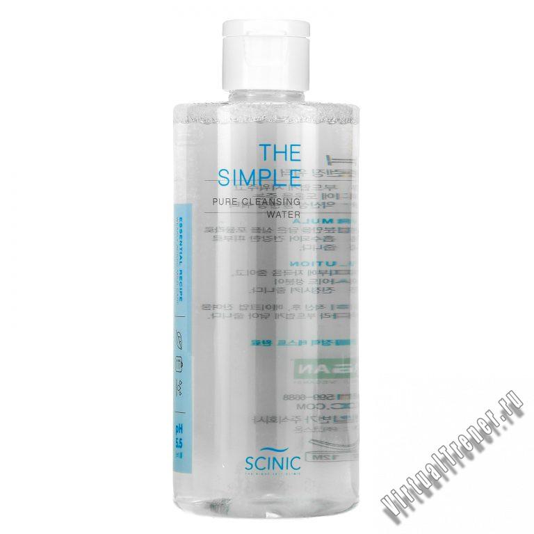 Scinic, The Simple Pure Cleansing Water, pH 5.5, 10.14 fl oz (300 ml)