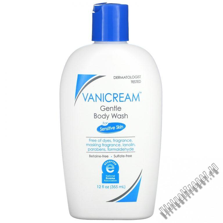 Vanicream, Gentle Body Wash, For Sensitive Skin, Fragrance Free, 12 fl oz (355 ml)