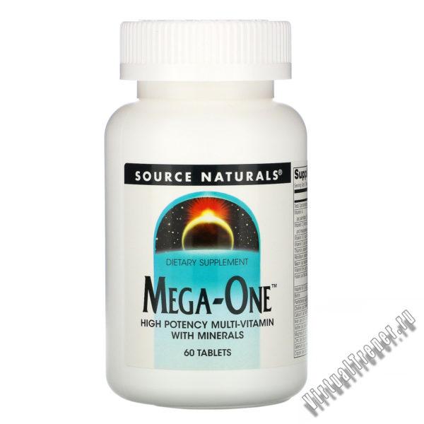 Отзывы о Source Naturals, Mega-One, высокоэффективный мультивитамин с минер...