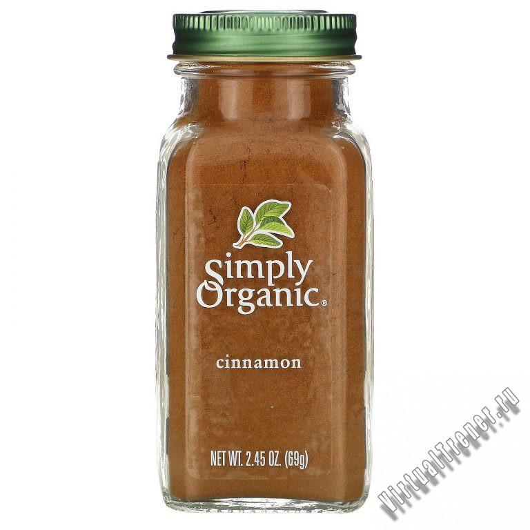 Отзывы о Simply Organic, корица, 69 г (2,45 унции)