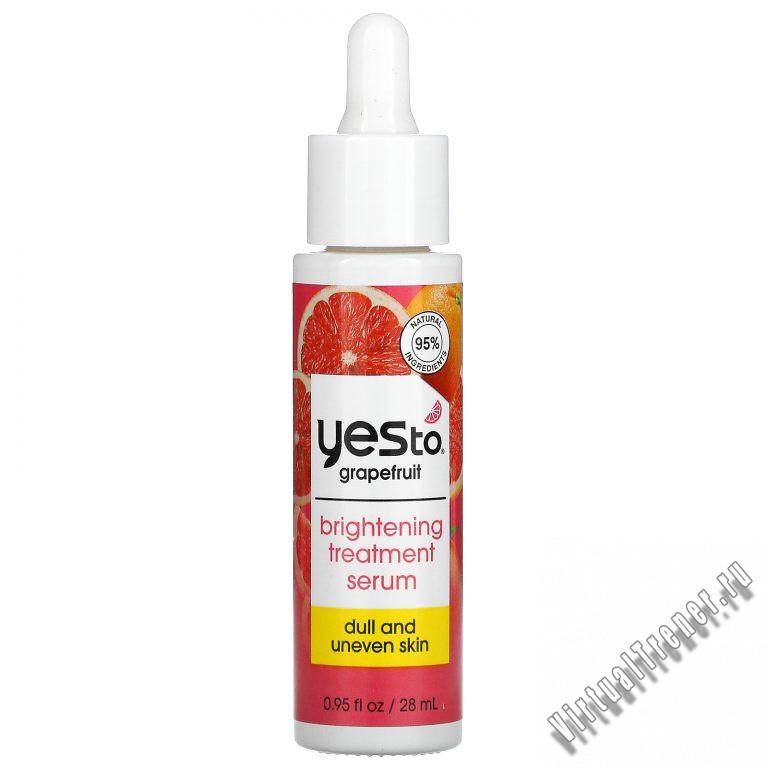 Yes To, Grapefruit, Brightening Treatment Serum, 0.95 fl oz (28 ml)