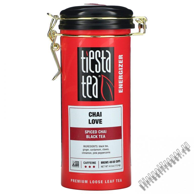 Tiesta Tea Company, Premium Loose Leaf Tea, Spiced Chai, Black Tea, 4.0 oz (113.4 g)