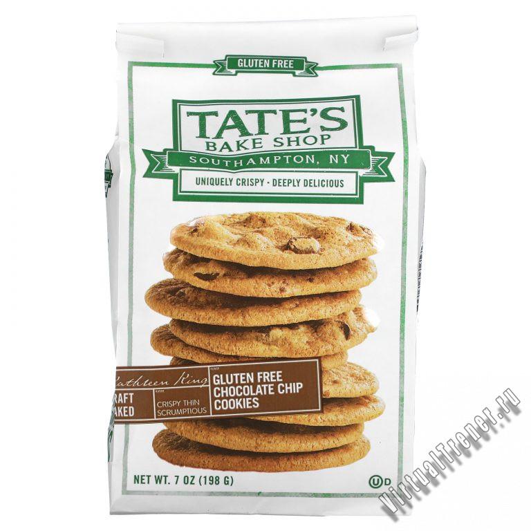 Tate's Bake Shop, Gluten Free Cookies, Chocolate Chip, 7 oz (198 g)