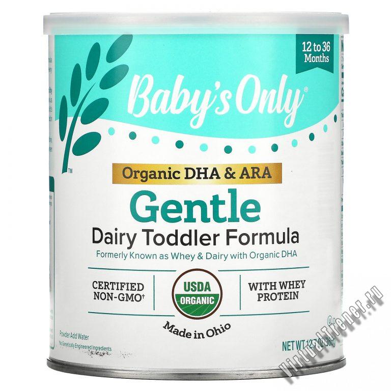 Nature's One, Dairy Toddler Formula, Gentle, 12 to 36 Months, 12.7 oz (360 g)